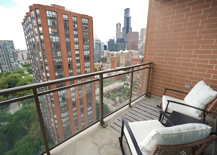 Apartamento Skyline Luxury 19th Floor Retreat Near Grant Park Chicago
