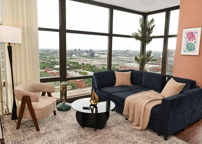 Apartamento Skyline Luxury 19th Floor Retreat Near Grant Park